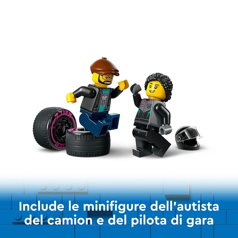 Lego® City Auto da corsa e trasportatore 60406