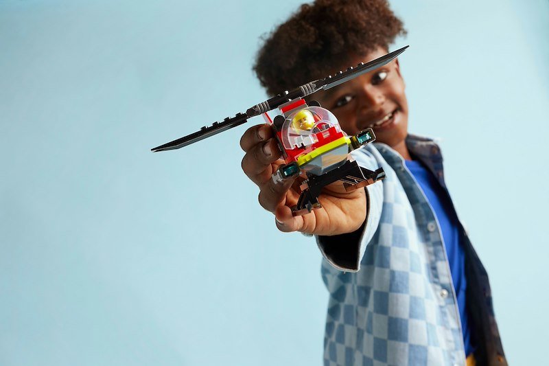 Lego® City Elicottero dei pompieri 60411