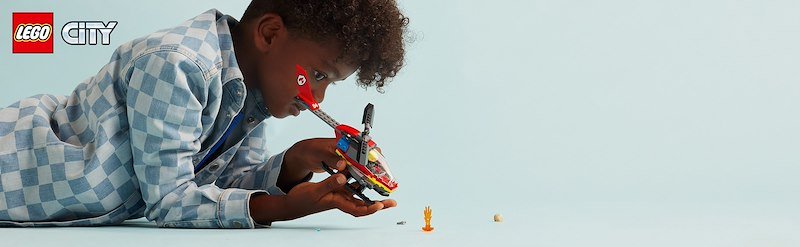 Lego® City Elicottero dei pompieri 60411