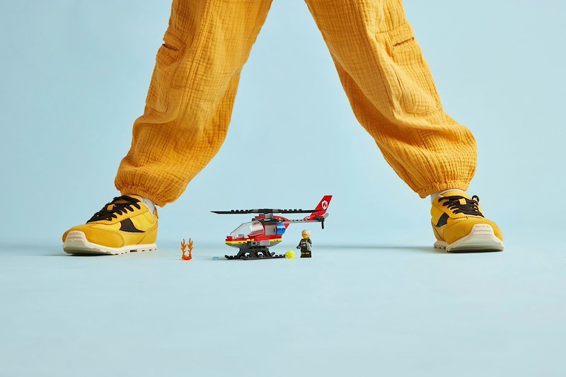 Lego® City Elicottero dei pompieri 60411