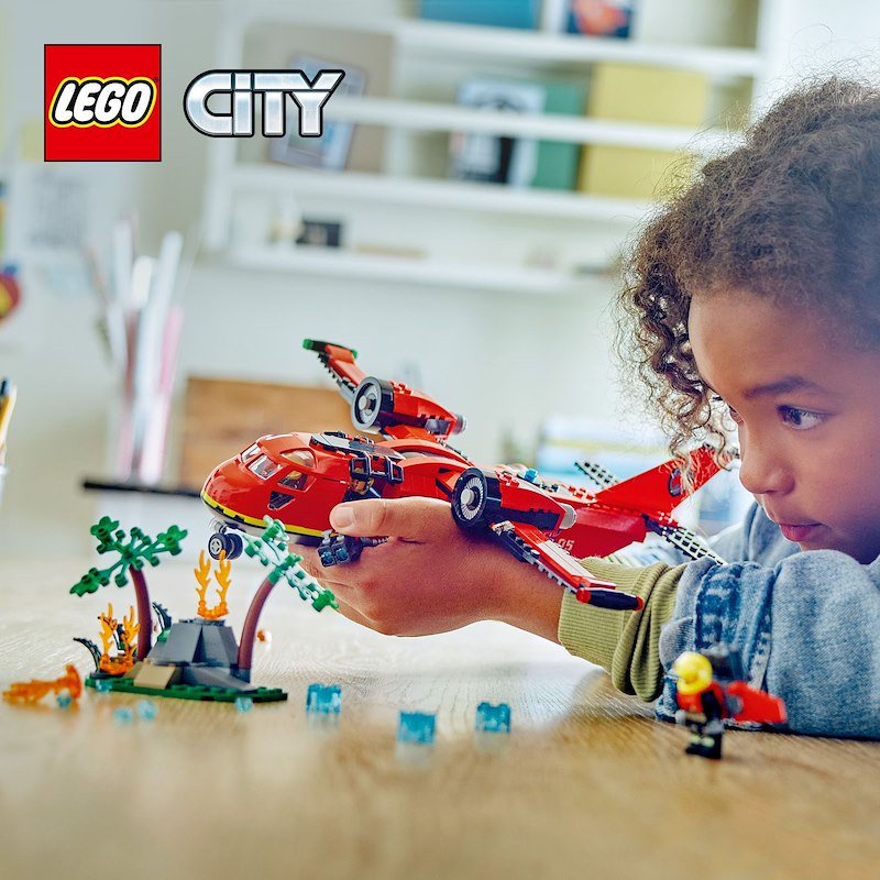 Lego City Aereo antincendio 60413