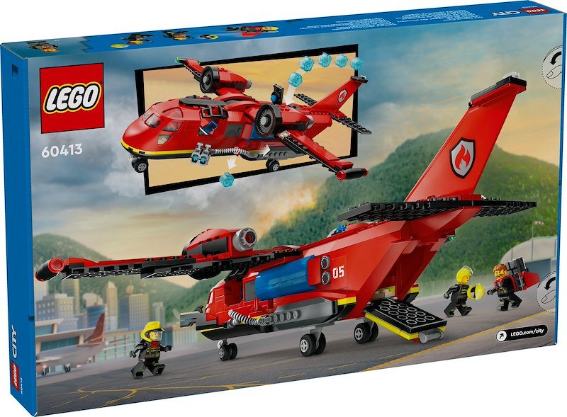Lego City Aereo antincendio 60413