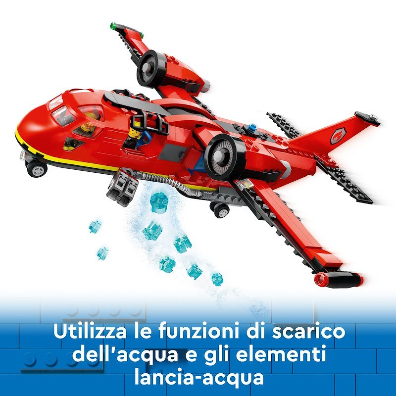 Lego City Aereo antincendio 60413