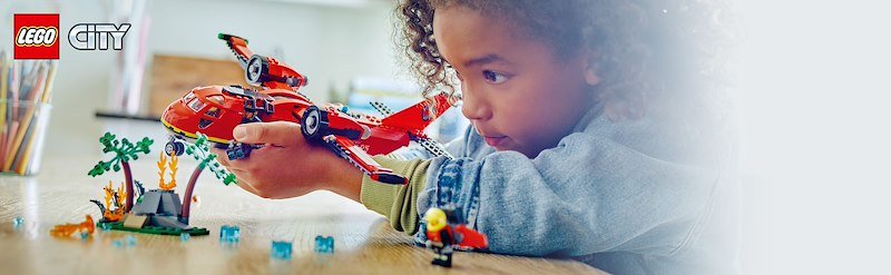Lego City Aereo antincendio 60413