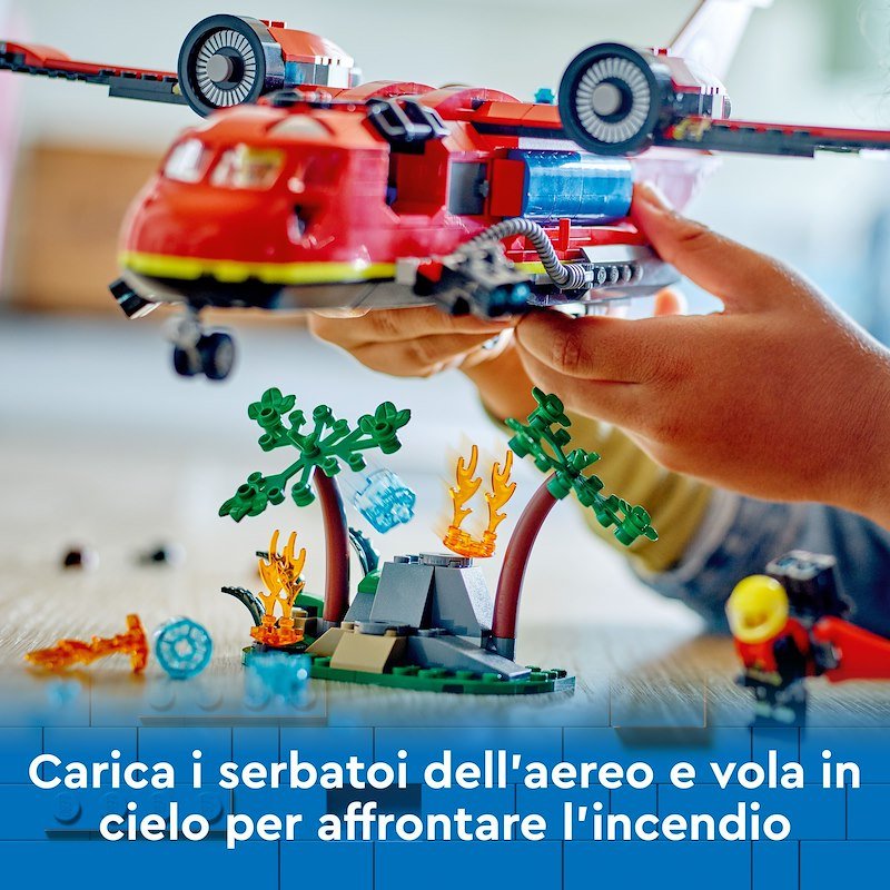 Lego City Aereo antincendio 60413