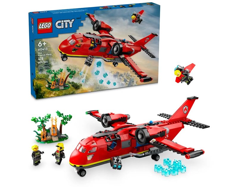 Lego City Aereo antincendio 60413
