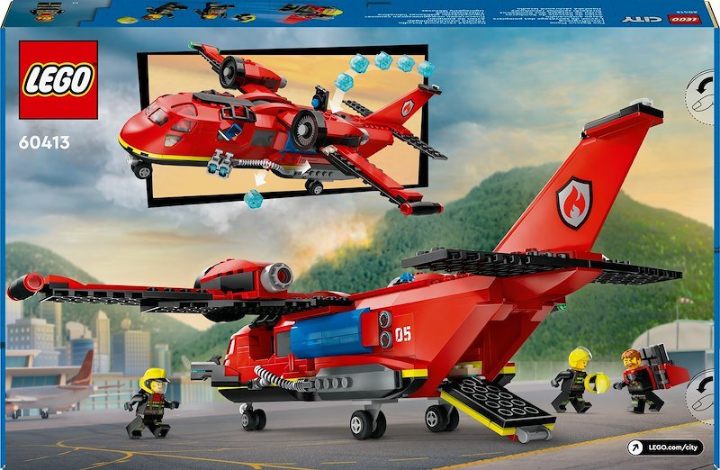 Lego City Aereo antincendio 60413