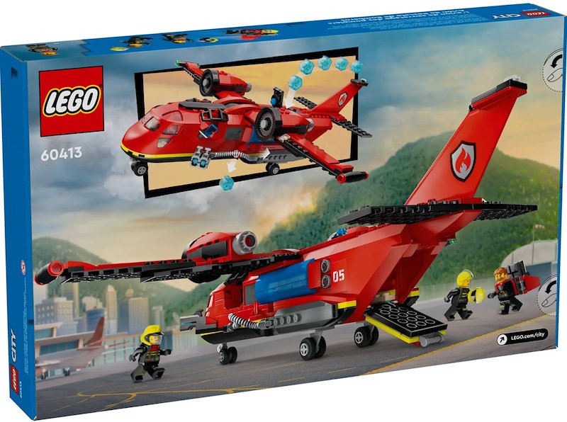 Lego City Aereo antincendio 60413