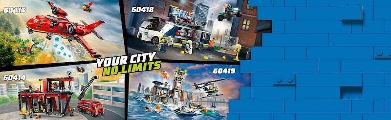 Lego City Aereo antincendio 60413