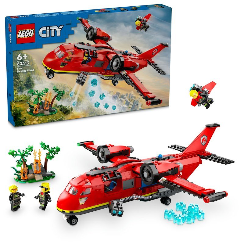 Lego City Aereo antincendio 60413