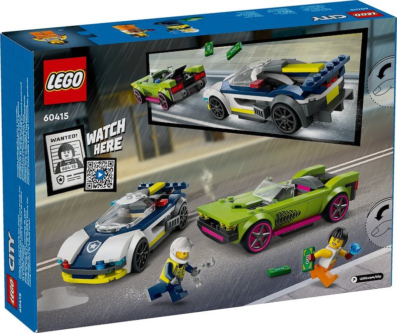 Lego® City Inseguimento sulla macchina da corsa 60415