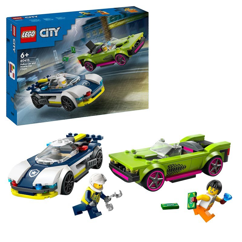Lego® City Inseguimento sulla macchina da corsa 60415