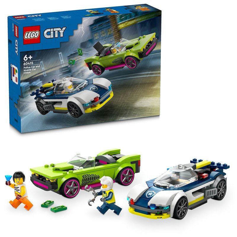 Lego® City Inseguimento sulla macchina da corsa 60415