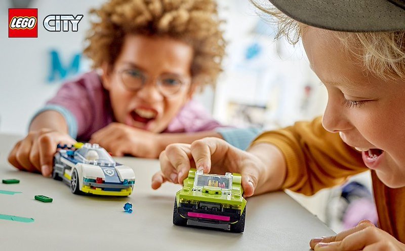 Lego® City Inseguimento sulla macchina da corsa 60415