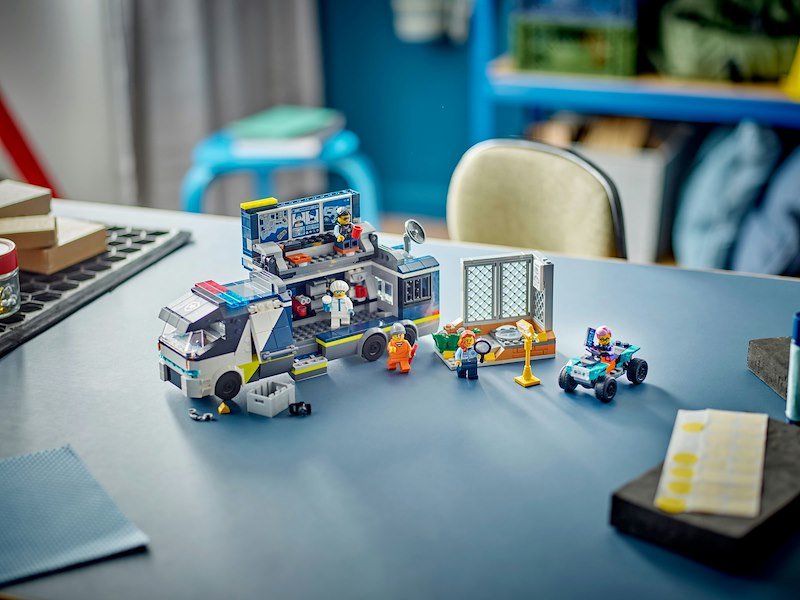 Lego City Camion laboratorio mobile della polizia 60418