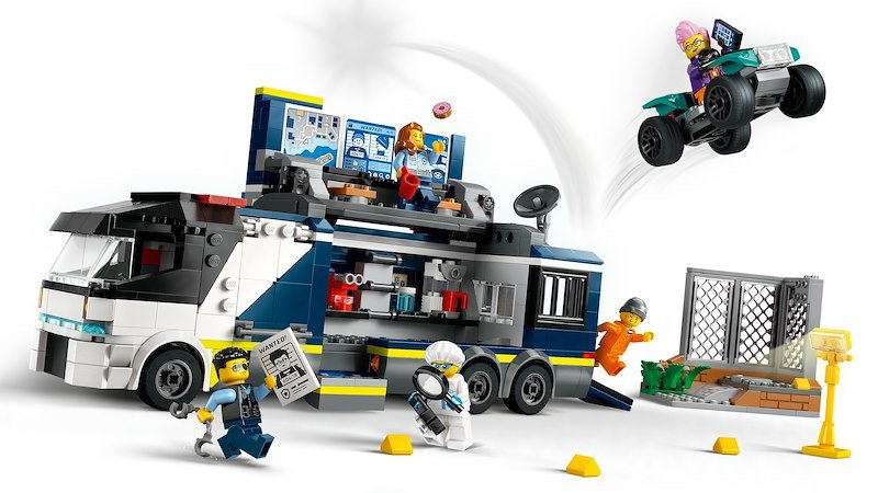Lego City Camion laboratorio mobile della polizia 60418