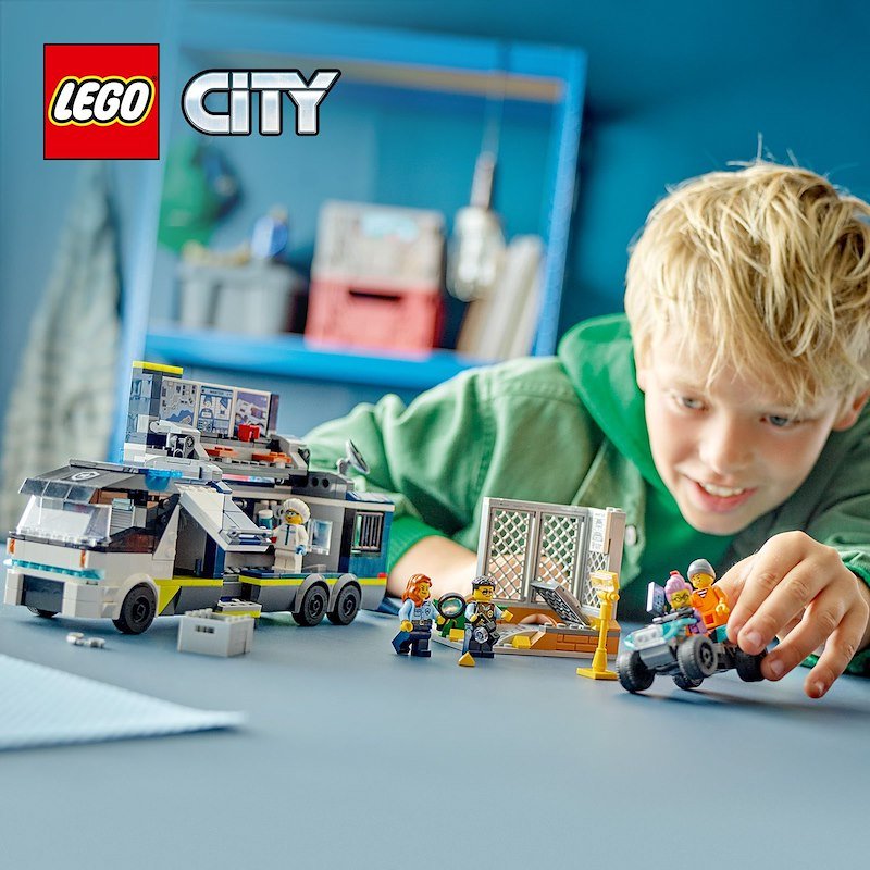 Lego City Camion laboratorio mobile della polizia 60418