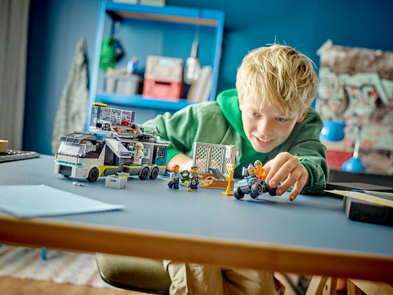 Lego City Camion laboratorio mobile della polizia 60418