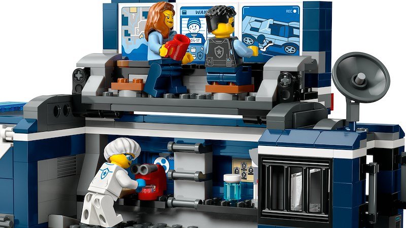 Lego City Camion laboratorio mobile della polizia 60418