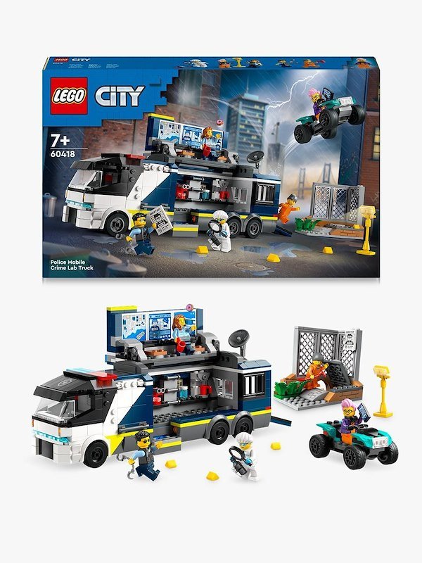 Lego City Camion laboratorio mobile della polizia 60418