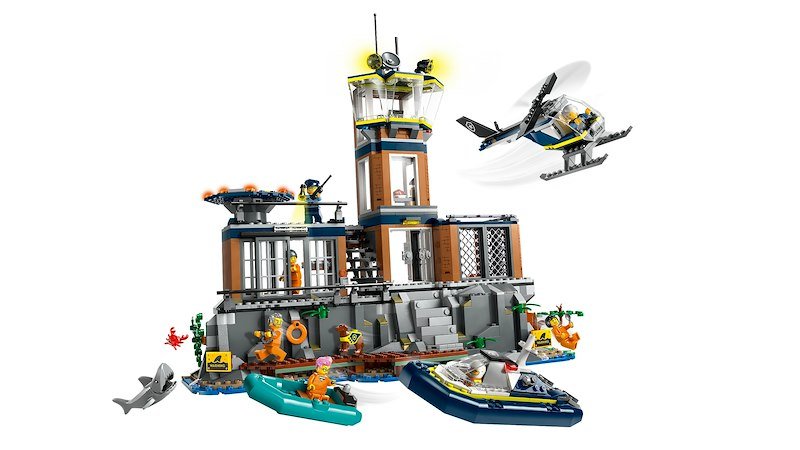Lego City La prigione sull’isola della polizia 60419