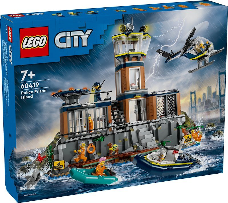 Lego City La prigione sull’isola della polizia 60419