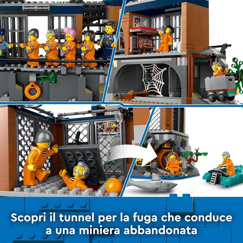 Lego City La prigione sull’isola della polizia 60419