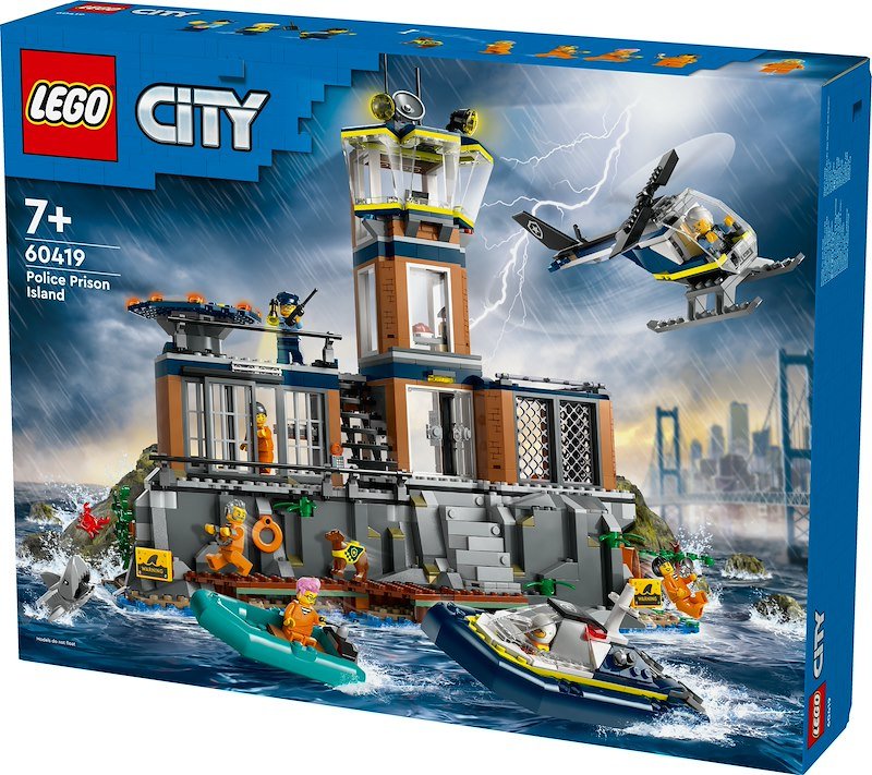 Lego City La prigione sull’isola della polizia 60419