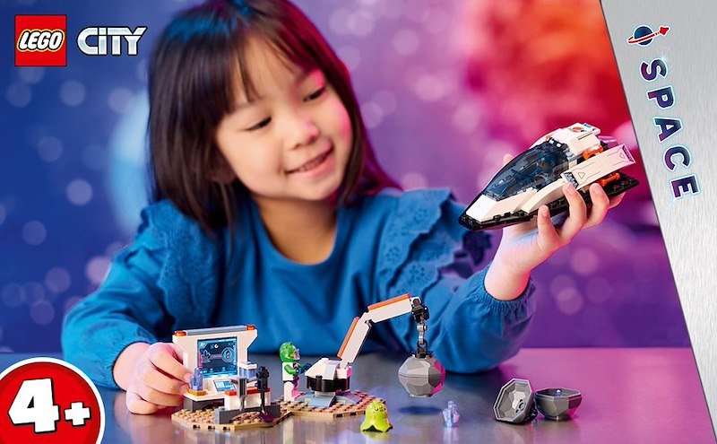 Lego® City Navetta spaziale e scoperta di asteroidi 60429