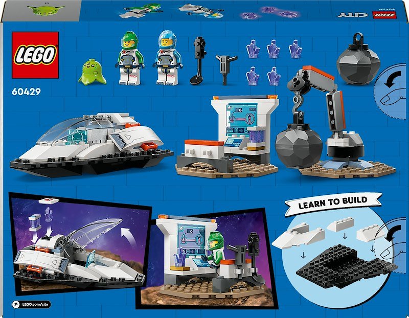 Lego® City Navetta spaziale e scoperta di asteroidi 60429