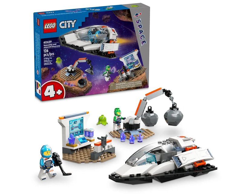 Lego® City Navetta spaziale e scoperta di asteroidi 60429