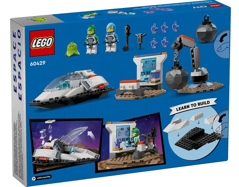 Lego® City Navetta spaziale e scoperta di asteroidi 60429