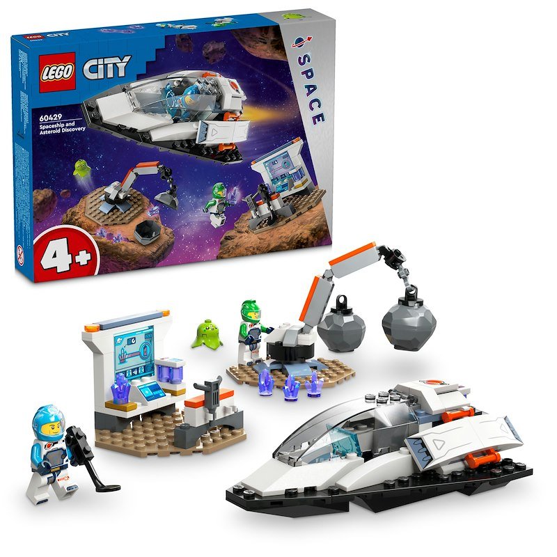 Lego® City Navetta spaziale e scoperta di asteroidi 60429