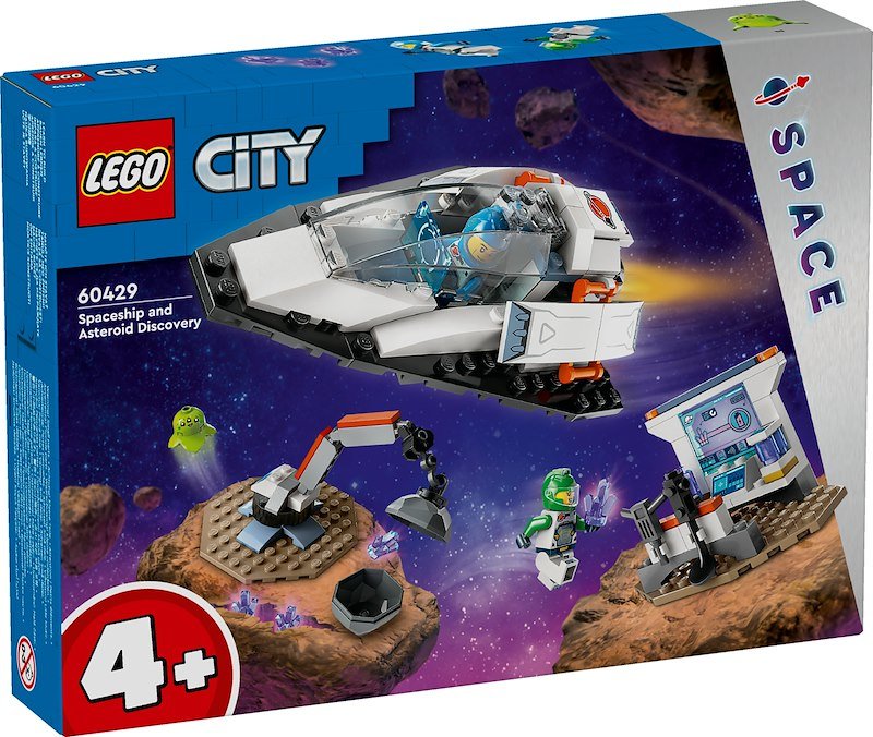 Lego® City Navetta spaziale e scoperta di asteroidi 60429