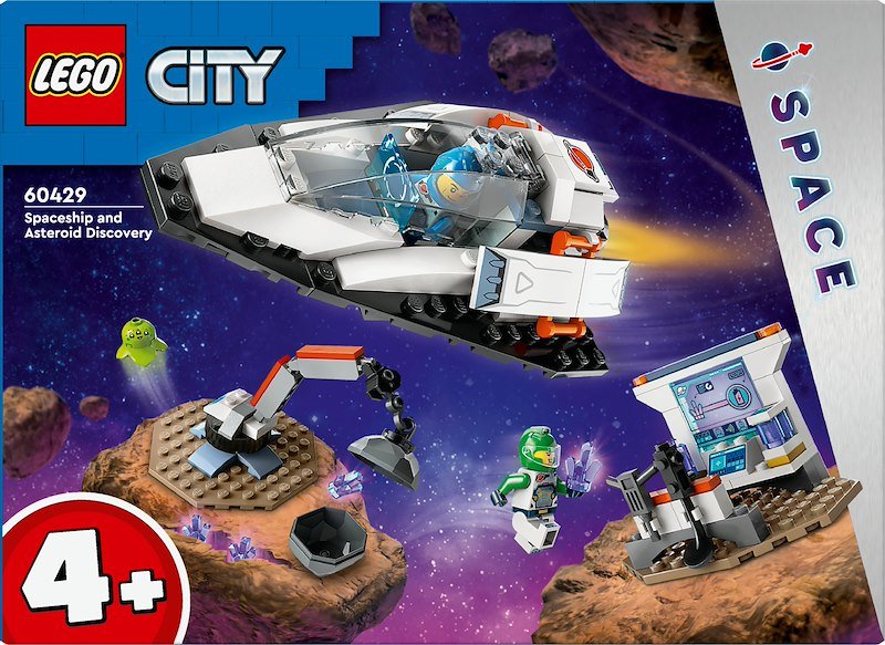 Lego® City Navetta spaziale e scoperta di asteroidi 60429