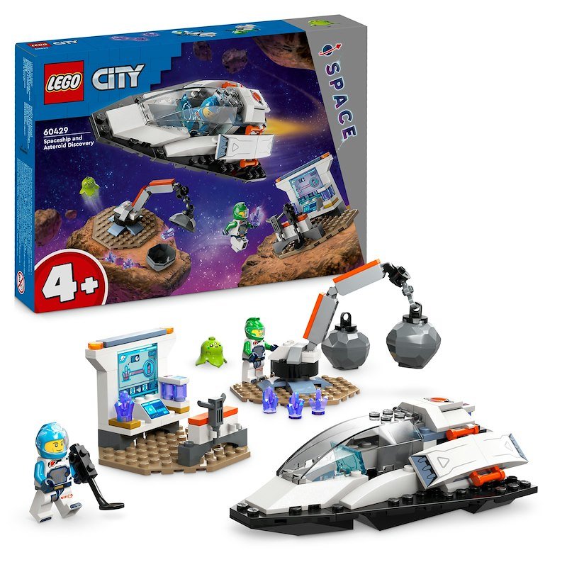 Lego® City Navetta spaziale e scoperta di asteroidi 60429