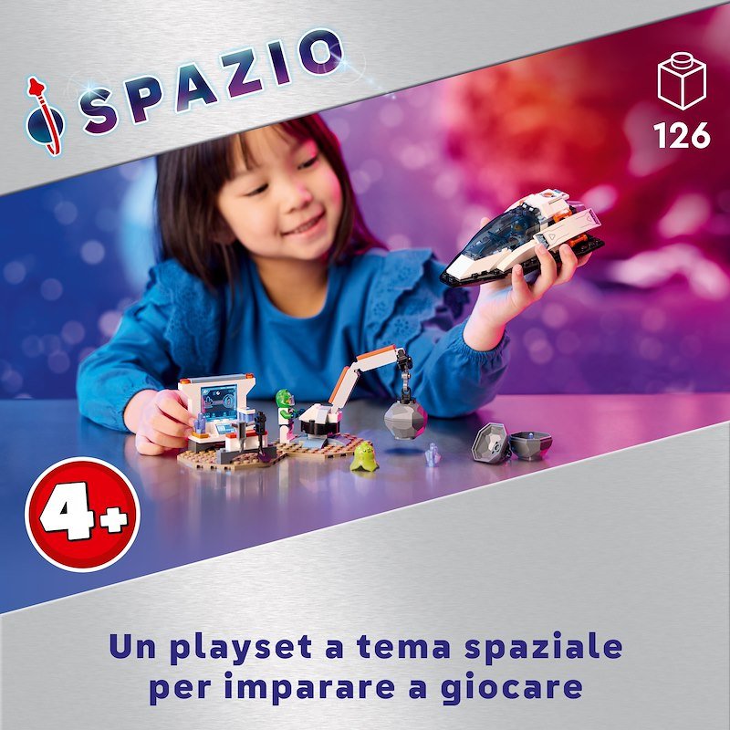 Lego® City Navetta spaziale e scoperta di asteroidi 60429