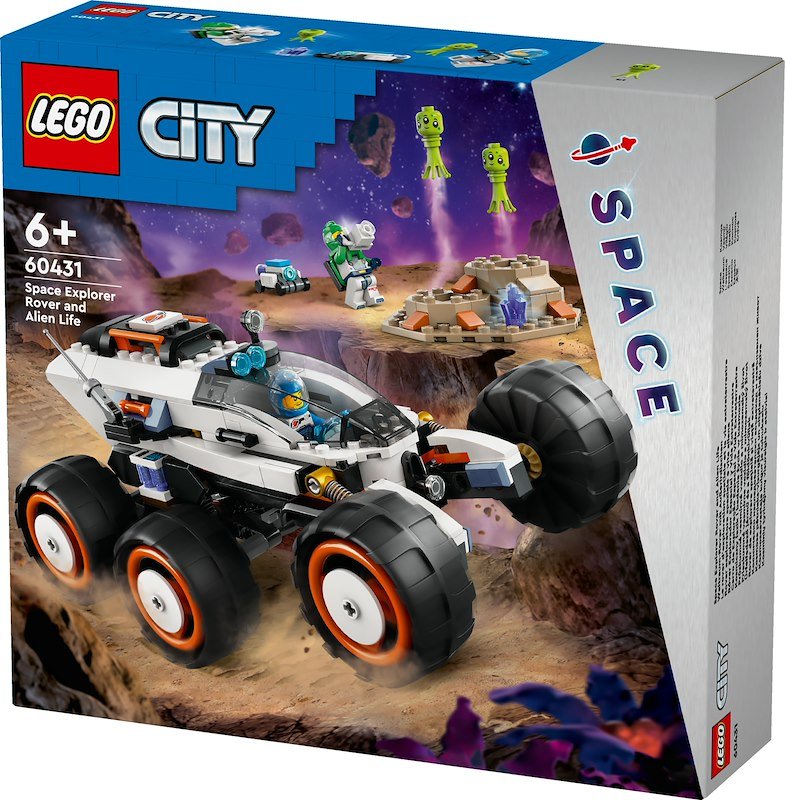 Lego® City Rover esploratore spaziale e vita aliena 60431