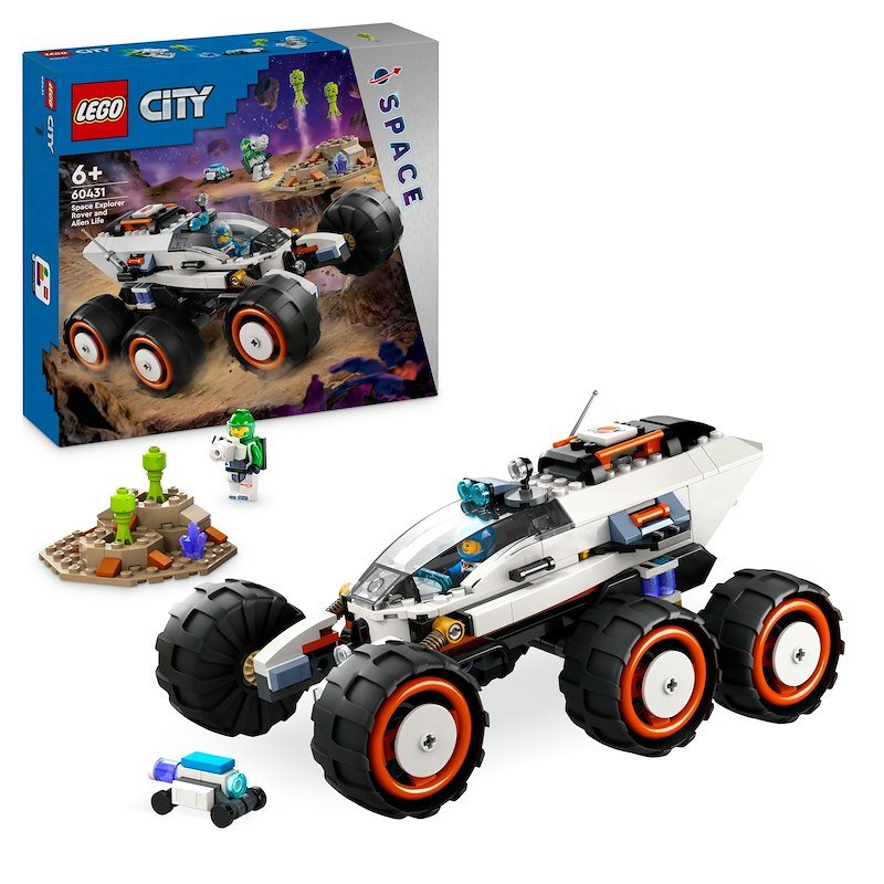 Lego® City Rover esploratore spaziale e vita aliena 60431