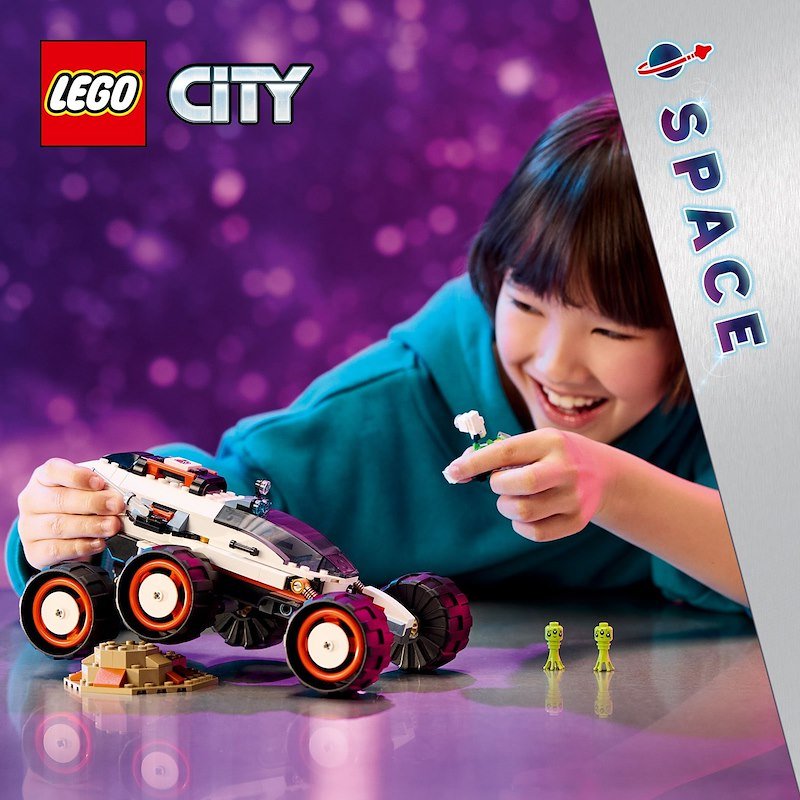 Lego® City Rover esploratore spaziale e vita aliena 60431