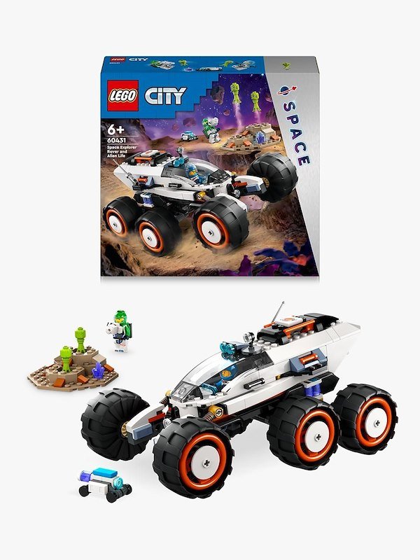 Lego® City Rover esploratore spaziale e vita aliena 60431