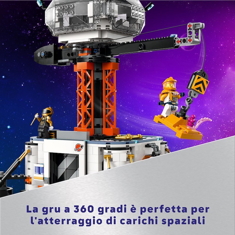 Lego City Base spaziale e piattaforma di lancio 60434