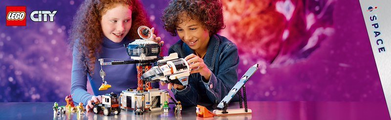 Lego City Base spaziale e piattaforma di lancio 60434