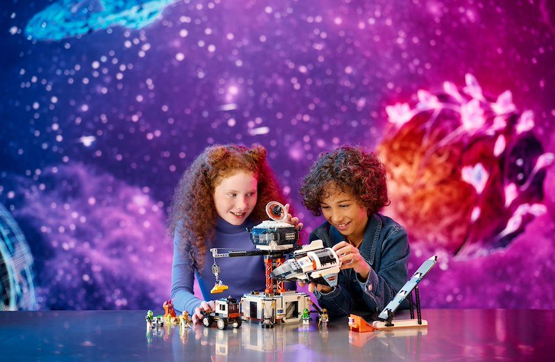 Lego City Base spaziale e piattaforma di lancio 60434