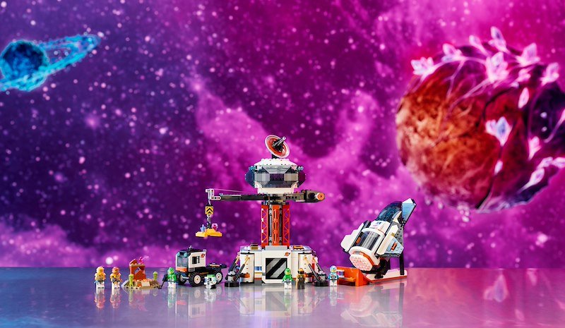 Lego City Base spaziale e piattaforma di lancio 60434