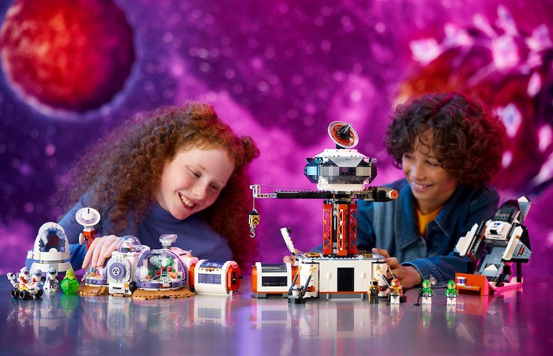 Lego City Base spaziale e piattaforma di lancio 60434
