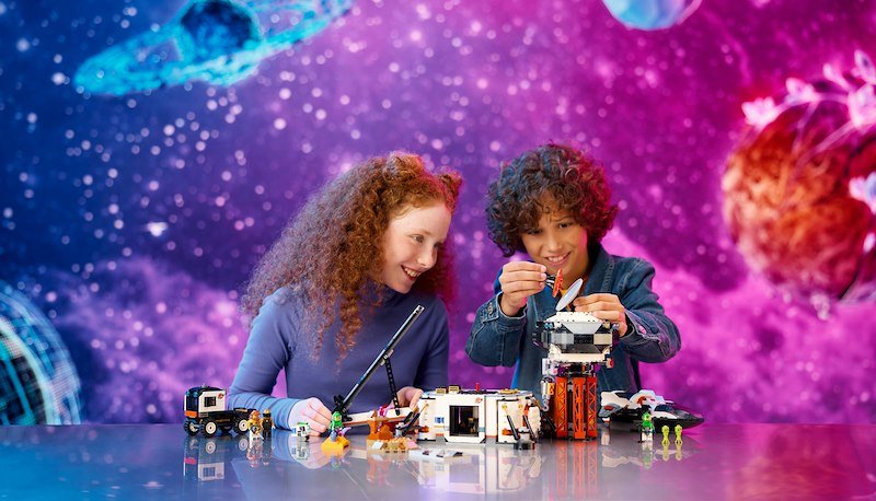 Lego City Base spaziale e piattaforma di lancio 60434