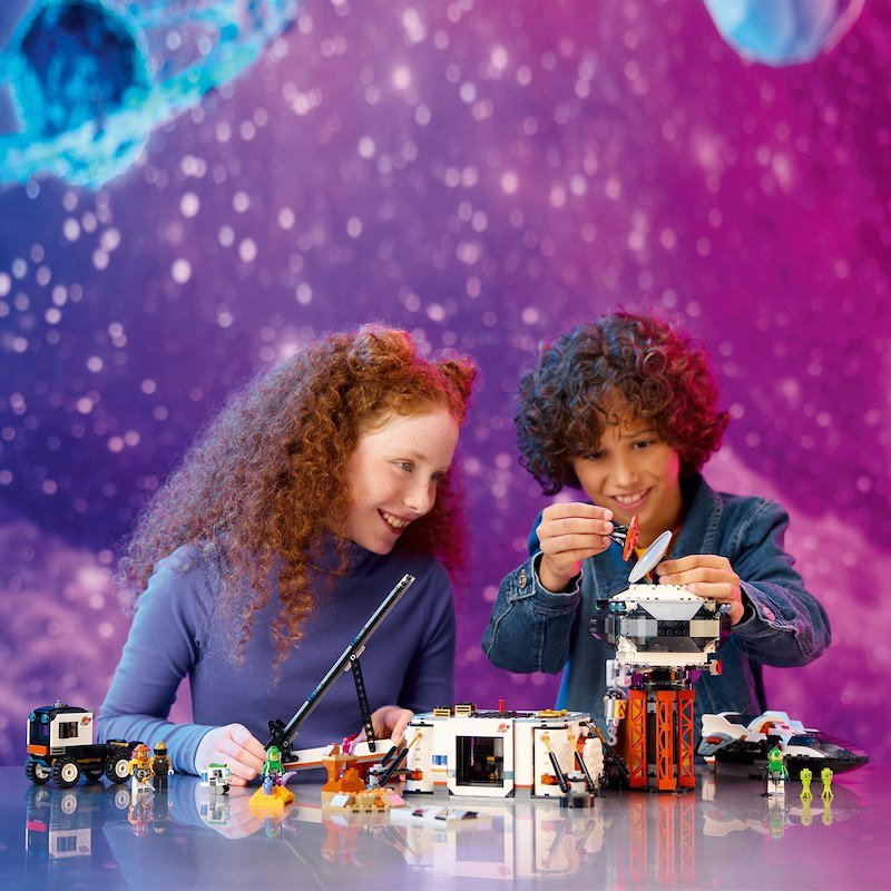 Lego City Base spaziale e piattaforma di lancio 60434