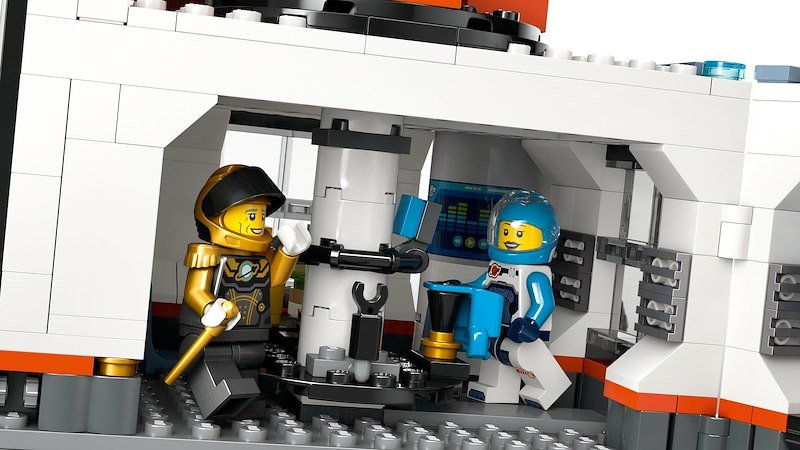 Lego City Base spaziale e piattaforma di lancio 60434