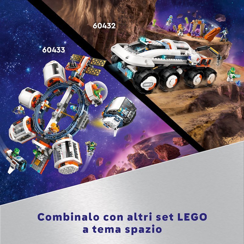 Lego City Base spaziale e piattaforma di lancio 60434